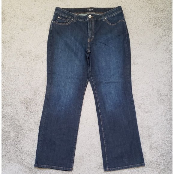 Nine West Jeans West End Bootcut Women's 16/32 Average High Rise Blue Denim - Picture 1 of 16